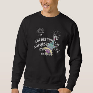 Quija Board Hell Gothic Witch Paranormal Witchcraf Sweatshirt