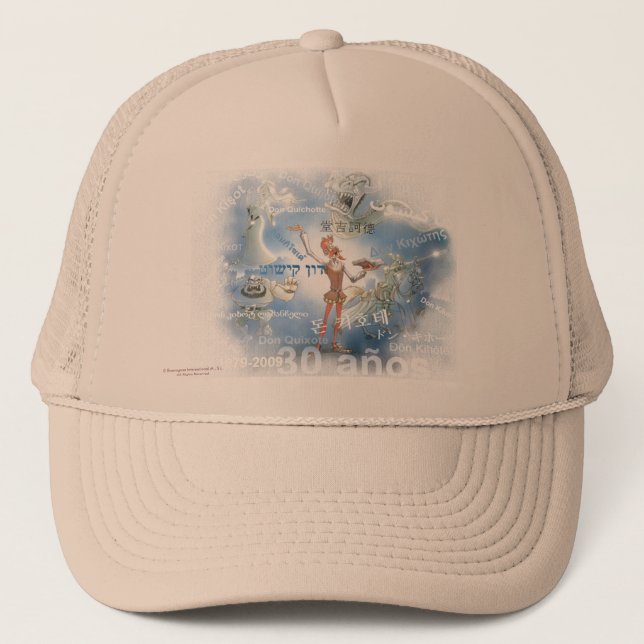 QUIJOTE FANTASY-CAP Gorra Visera Trucker Hat (Front)