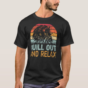quill out & relax porcupine vintage for men porcup T-Shirt