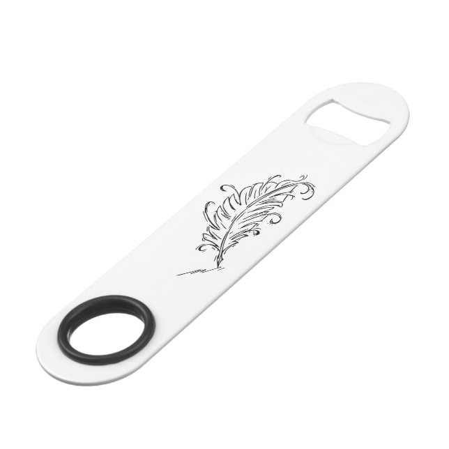 Quill Pen Bottle Opener (Front Angled)