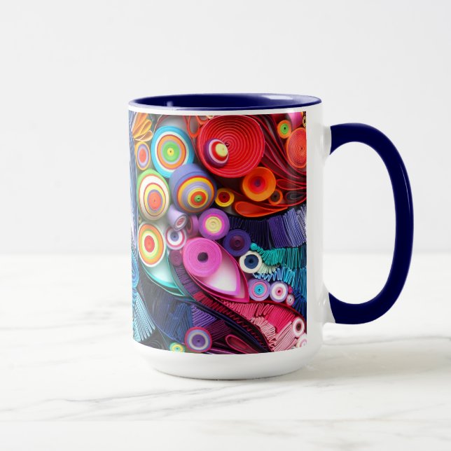 Quilling mug (Right)