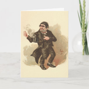 Quilp by Kyd from Dickens' The Old Curiosity Shop Card