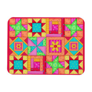 Quilt Block Flexible Magnet