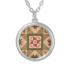 Quilt Block Necklace 6