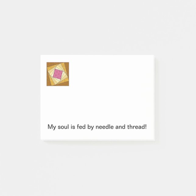 Quilt Block Notes (Front)