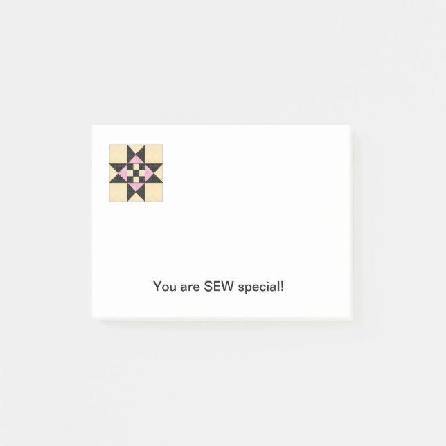 Quilt Block Notes E (Front)