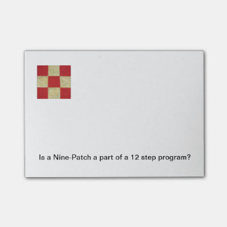 Quilt Block Post-it Notes