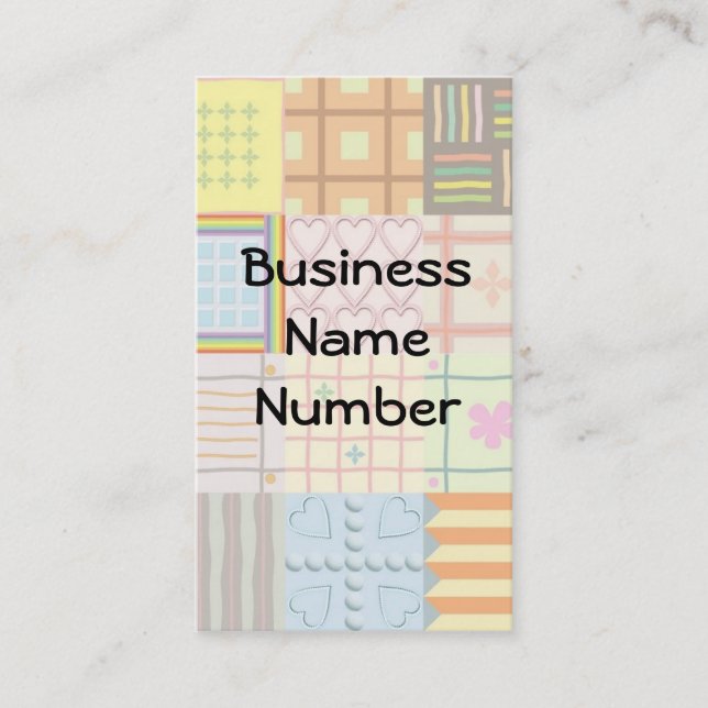 Quilt Business Card (Front)