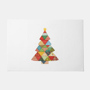 Quilt Christmas Tree Festive Quilt Lovers Doormat