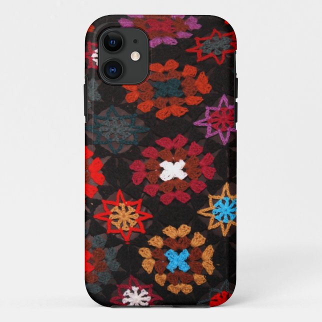 Quilt Crochet Case-Mate iPhone Case (Back)