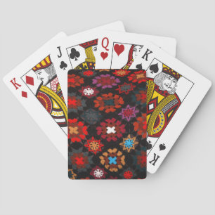 Quilt Crochet Playing Cards