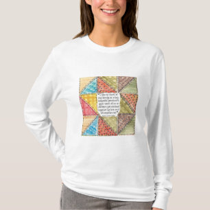 Quilt design on a T-Shirt Top