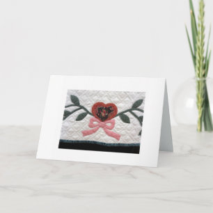 Quilt - Flower Basket Card