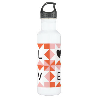 Quilt Love Water Bottle