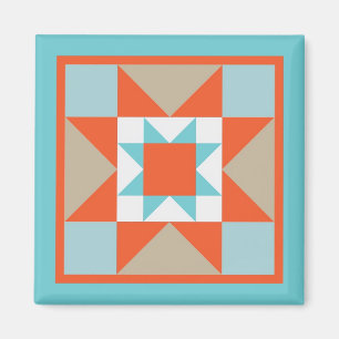 Quilt Magnet - Martha Washington Star