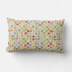 QUILT MOSAIC Lumbar Pillow