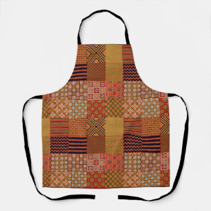 Quilt Pattern-1 All-Over Print Apron