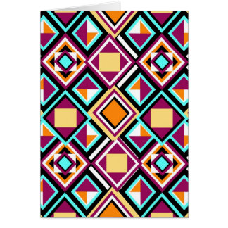 Quilt Pattern Repeat Art Card