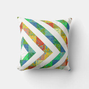 Quilt Pattern Throw Pillow