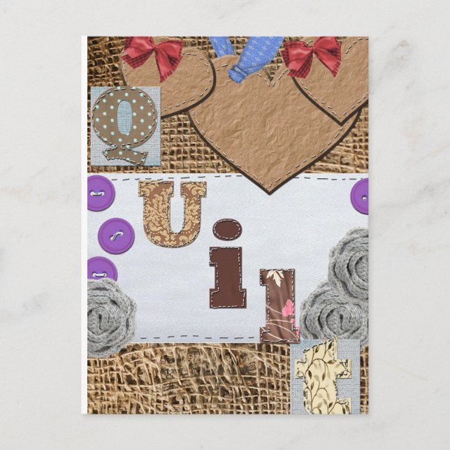 Quilt producten postcard (Front)
