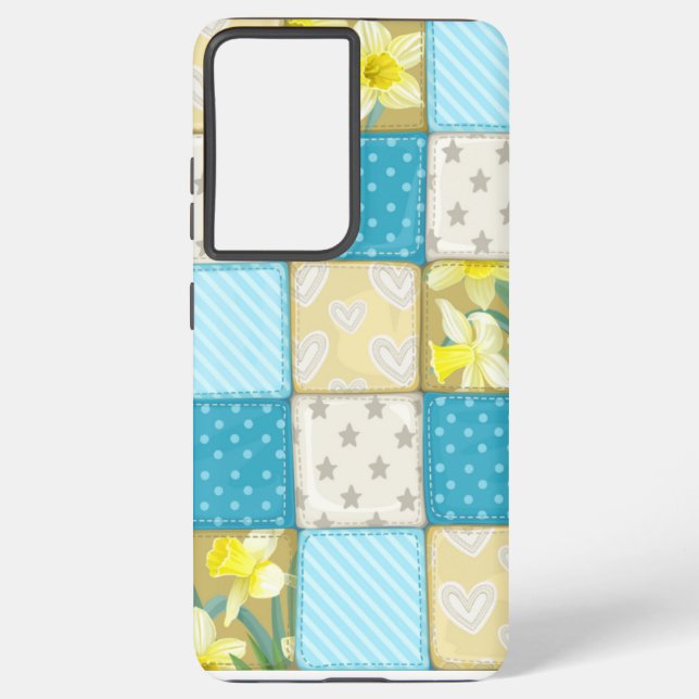 Quilt Samsung Galaxy S21 Ultra Case (Back)