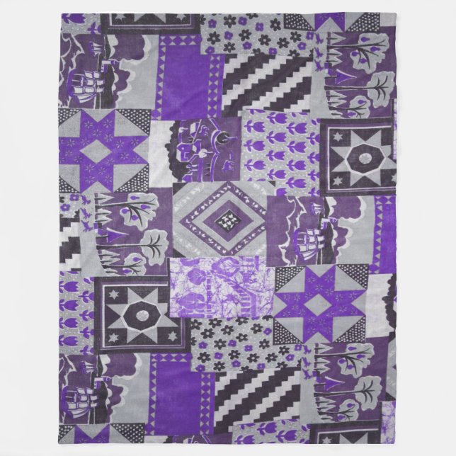 QUILT (Simulated) Fleece Blankets (Front)