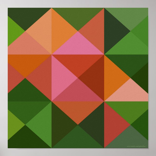Quilt Square 5 Art Print (Front)