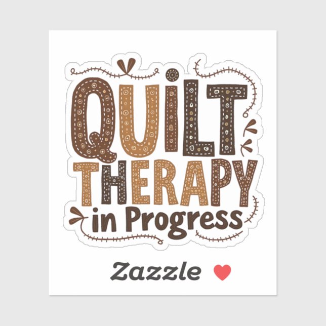 Quilt Therapy in Process Sewing Craft Enthusiasts (Sheet)