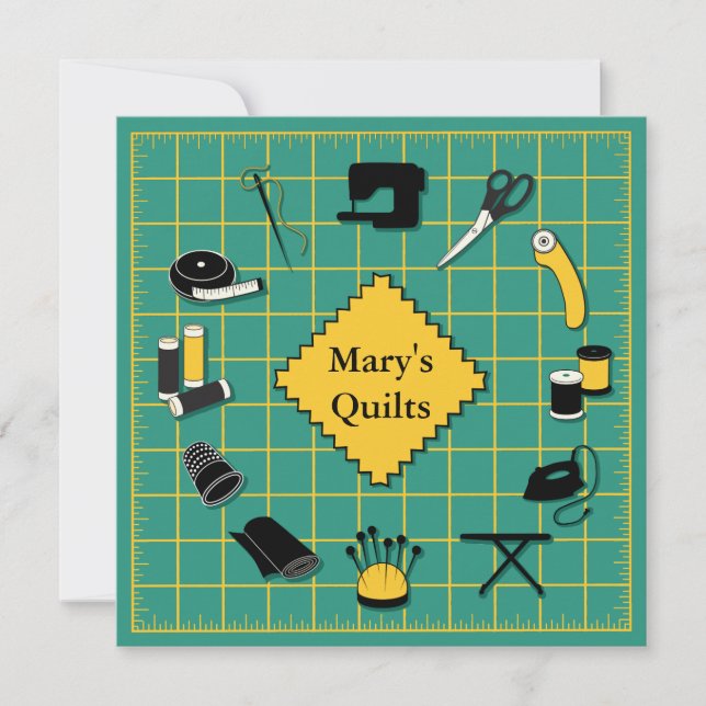 Quilt Time Customise the Label (Front)