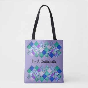 Quiltaholic tote bag