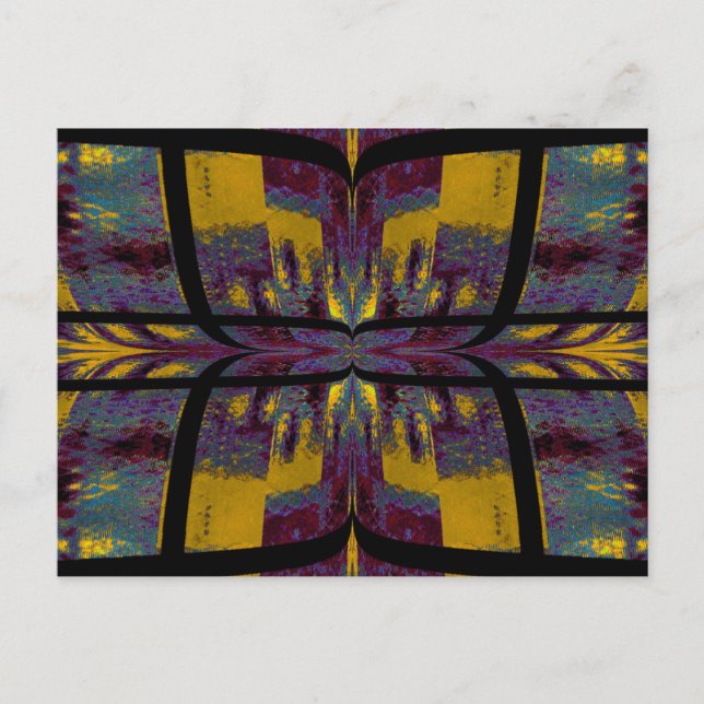 Quilted Butterfly 11 Postcard (Front)