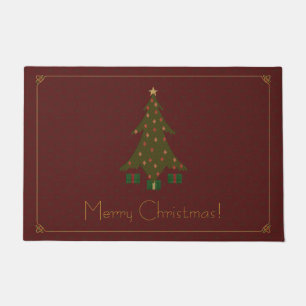 Quilted Christmas Doormat