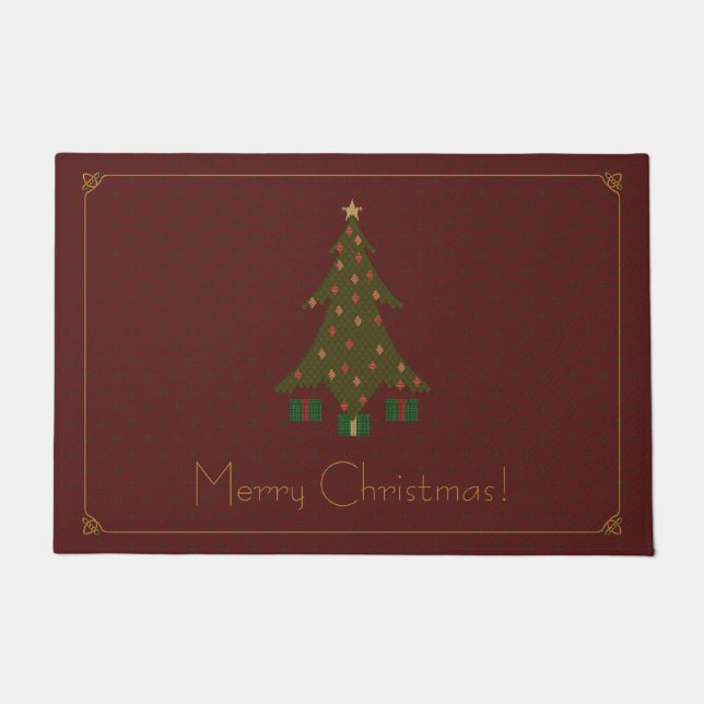 Quilted Christmas Doormat (Front)