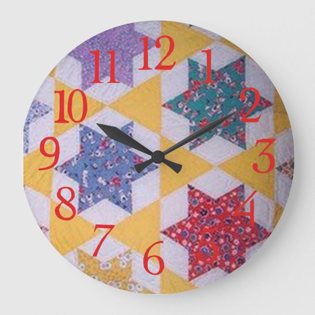 Quilted Clock (Front)
