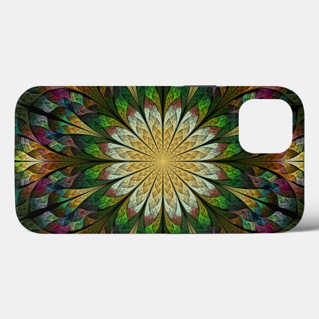 Quilted Flower Case-Mate iPhone Case (Back (Horizontal))