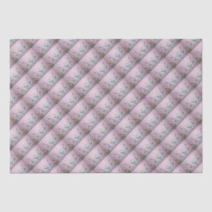 Quilted Flowers Tissue Paper