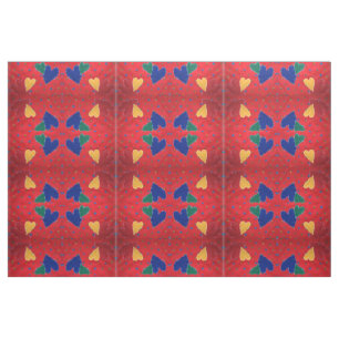 Quilted Hearts Fabric