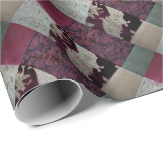 Quilted Illusions Wrapping Paper