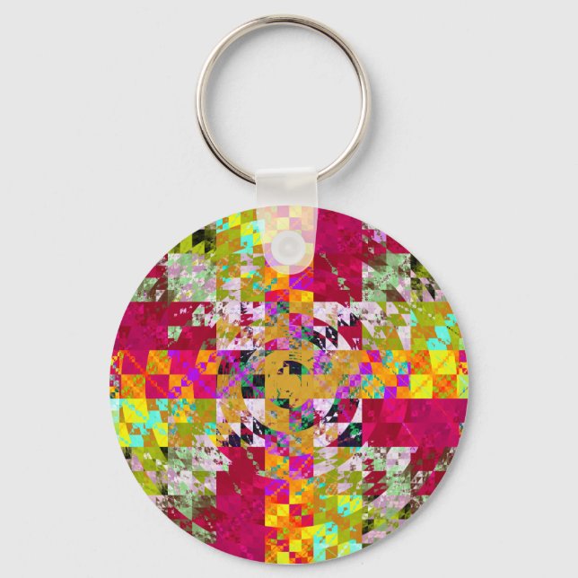 Quilted Key Ring (Front)