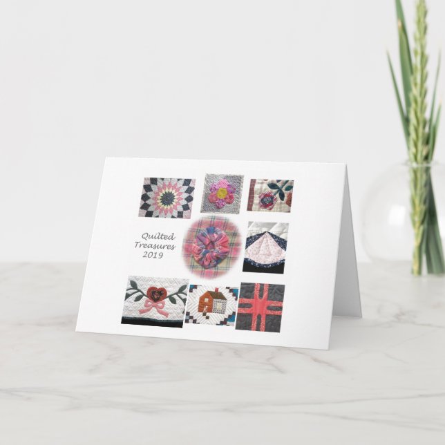 Quilted Treasures 2019 2 Card (Front)