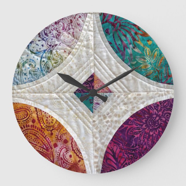 Quilted Wall Clock (Front)