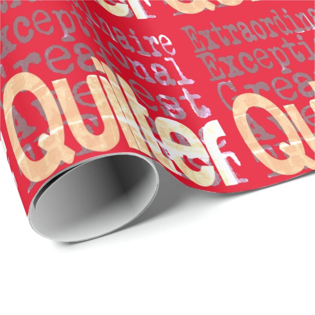 Quilter Extraordinaire Wrapping Paper (Roll Corner)