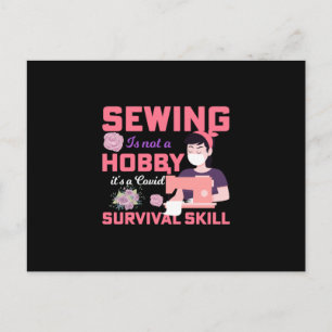 Quilter Gift   Sewing Is Not A Hobby Postcard