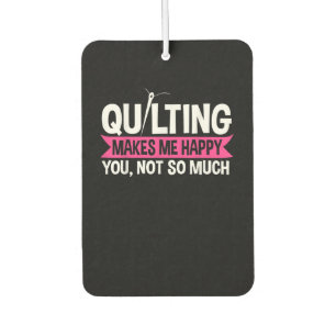 Quilter Quilting Sewing Gifts Car Air Freshener