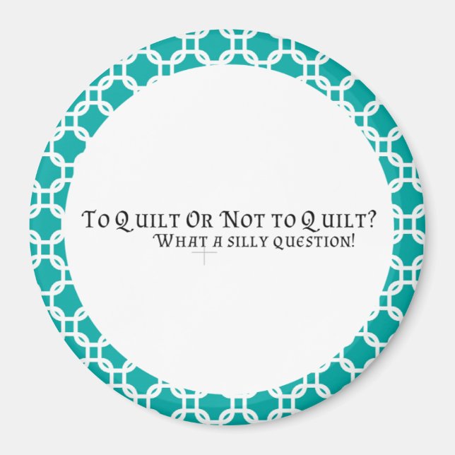 Quilter's magnet (Front)