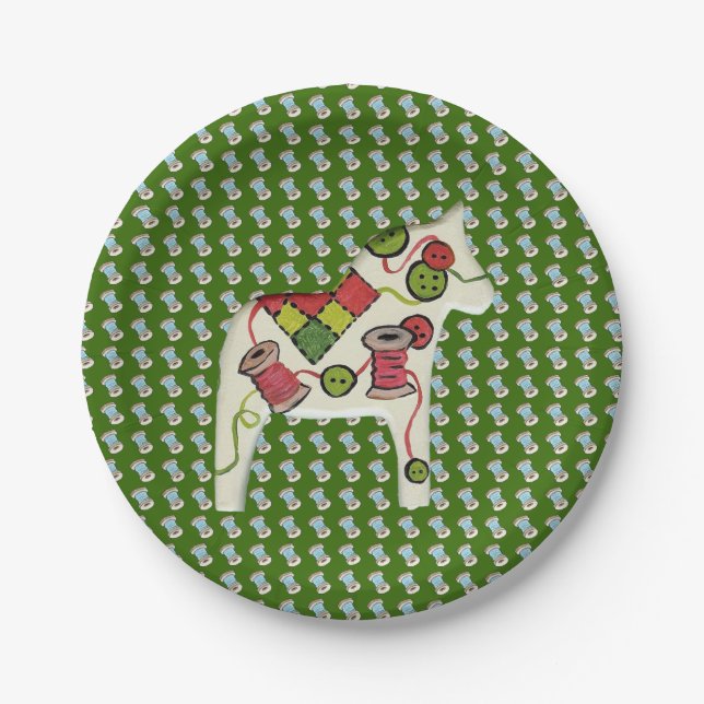 Quilter's Paper Plate (Front)