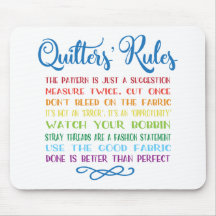 Quilter's Rules