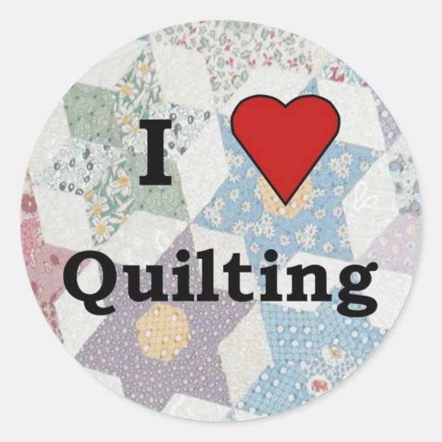 Quilters Sticker (Front)