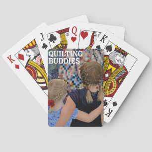 Quilting Buddies by Steve Berger Playing Cards