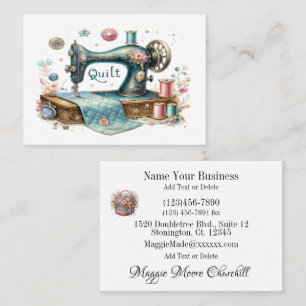 Quilting Business Card